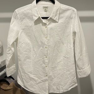 CRISP WHITE LLB BUTTON DOWN